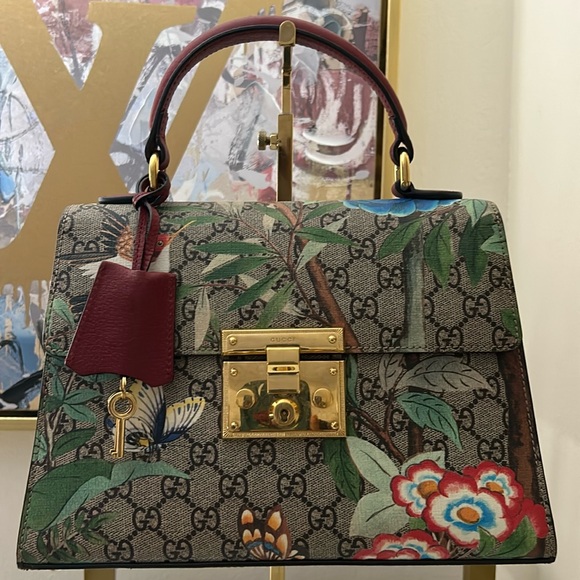 GUCCI 🌸Tian Too Handle and convertible crossbody - Picture 2 of 13